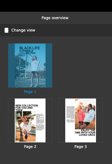 User Guide usage history view mode