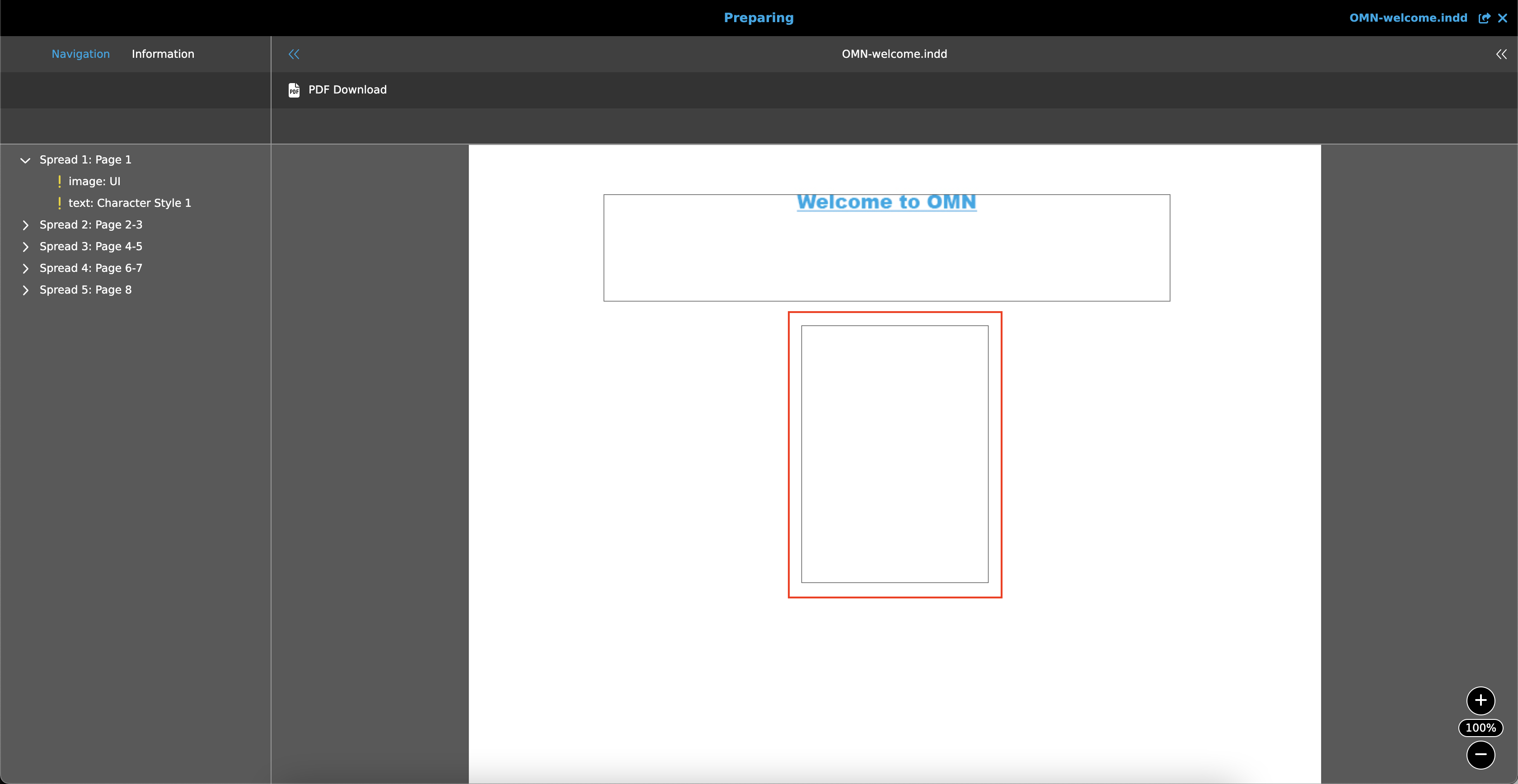 how to fix w2p preparing example 1