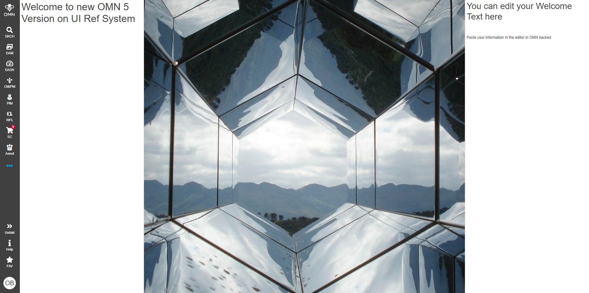 welcome page example full