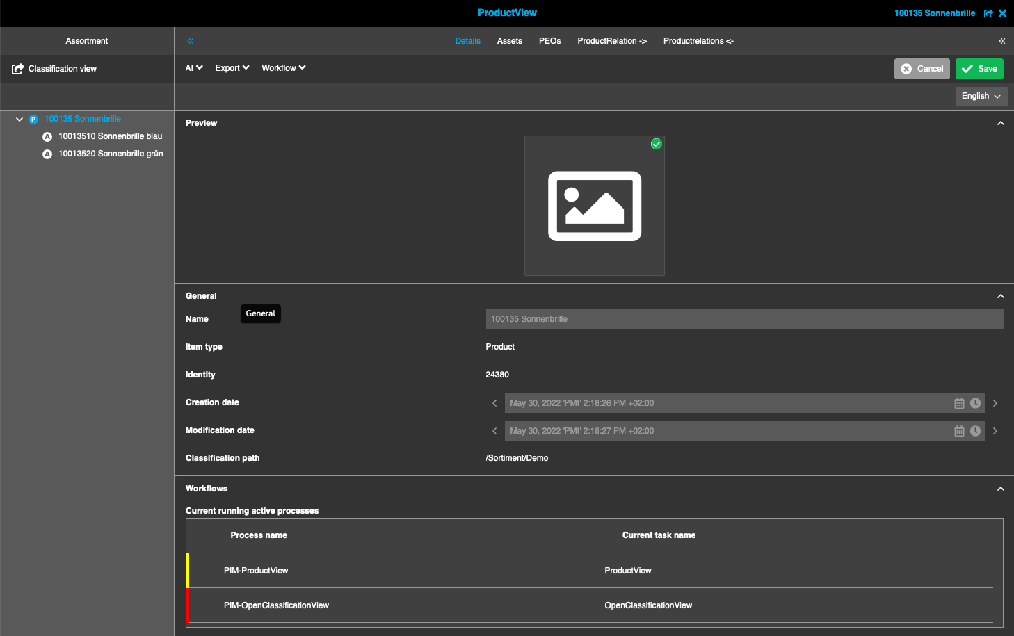 wfm cmda workflow widget