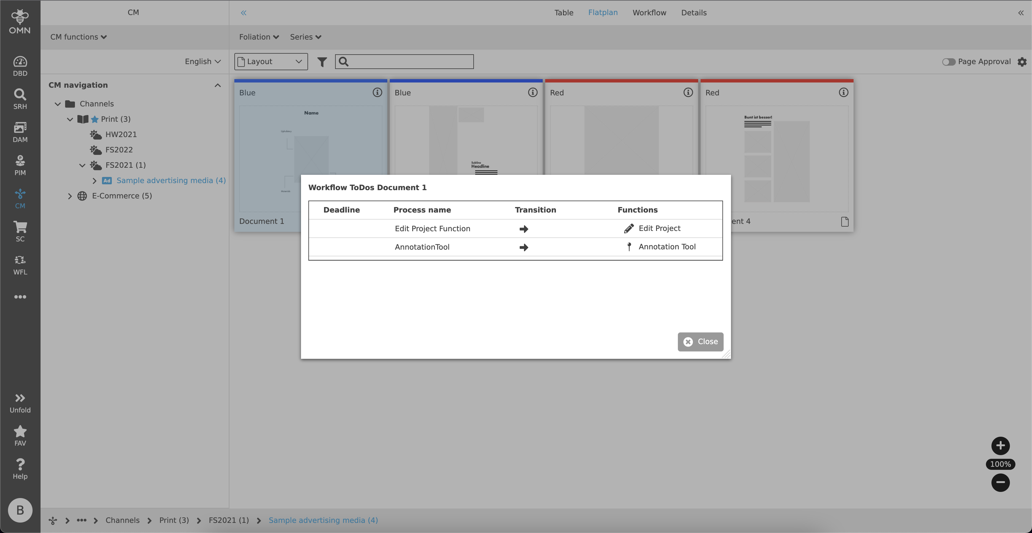 wfm flatplan todo list en