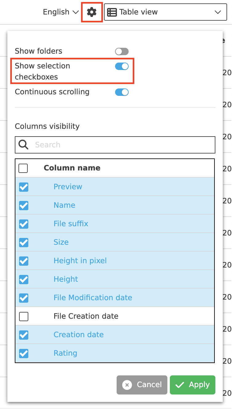 User Guide General functions and controls SelectAll