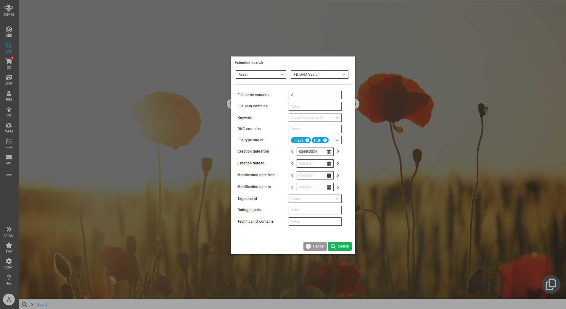 User Guide fbAdvSearch
